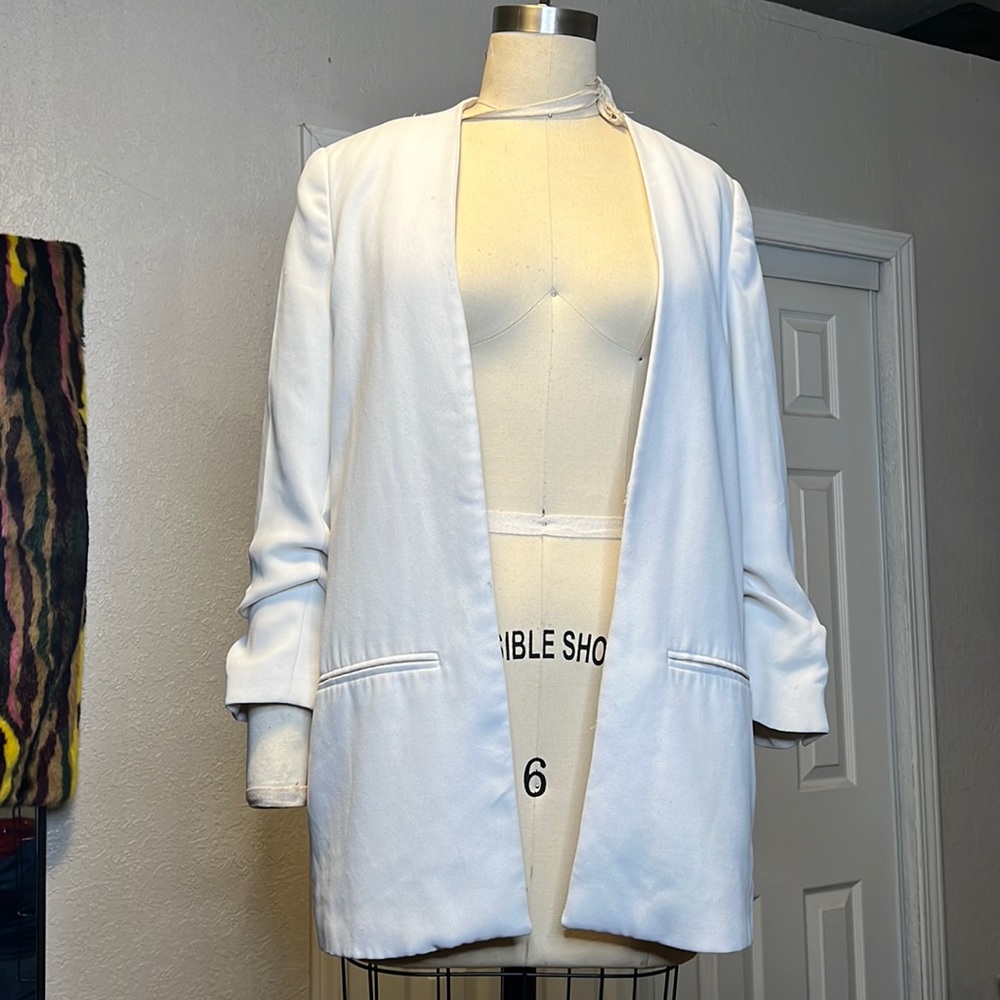 Tailored basic suit jacket